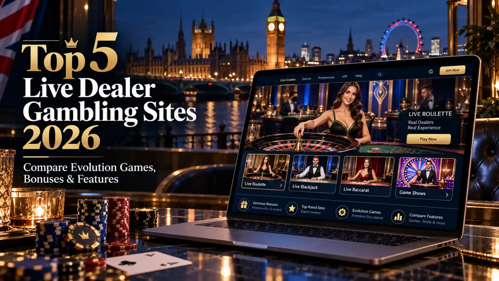 Live Dealer Casino Sites 2026